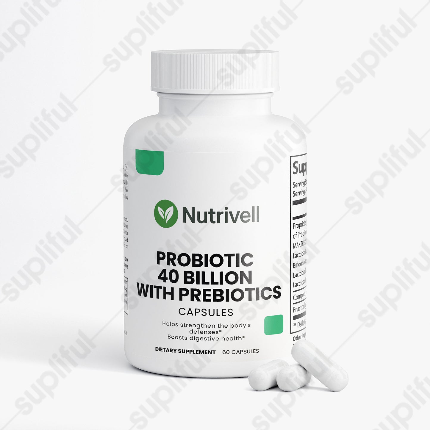 Probiotic 40 Billion with Prebiotics