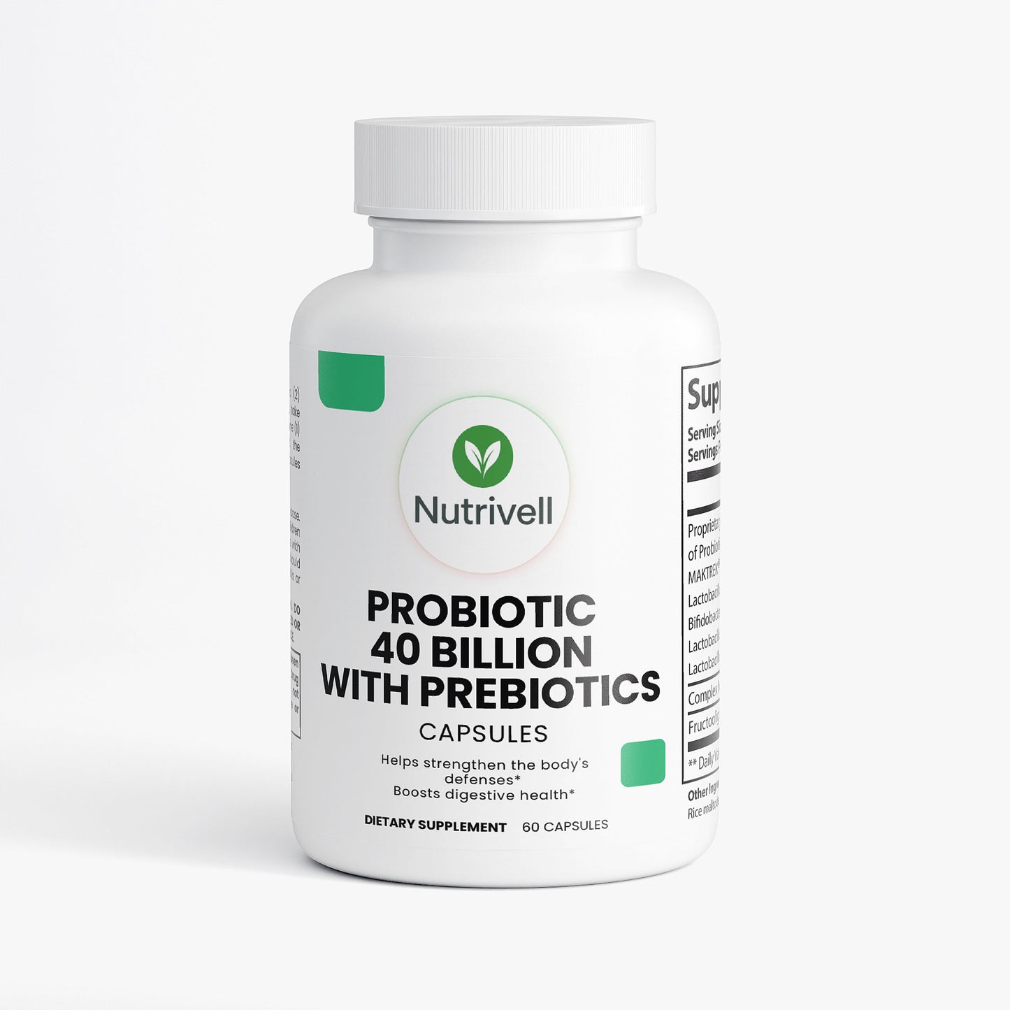 Probiotic 40 Billion with Prebiotics