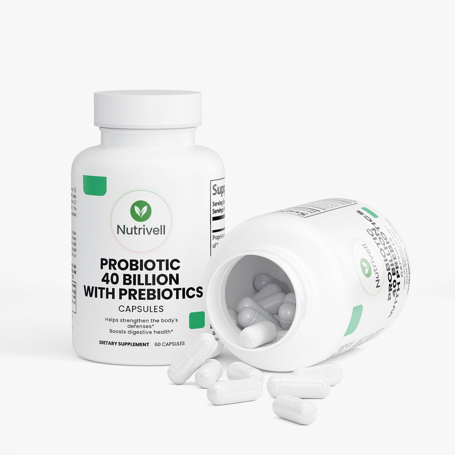 Probiotic 40 Billion with Prebiotics